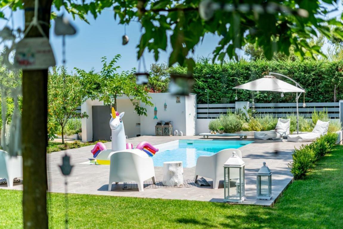 Zen Villa in Schinias Esterno foto